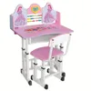 white snow princess picture attached cheap study table furniture children bedroom