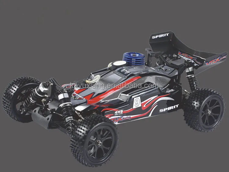 Rc Nitro Buggy 1/10 Scale Gearbox Steering System Car Radio Control