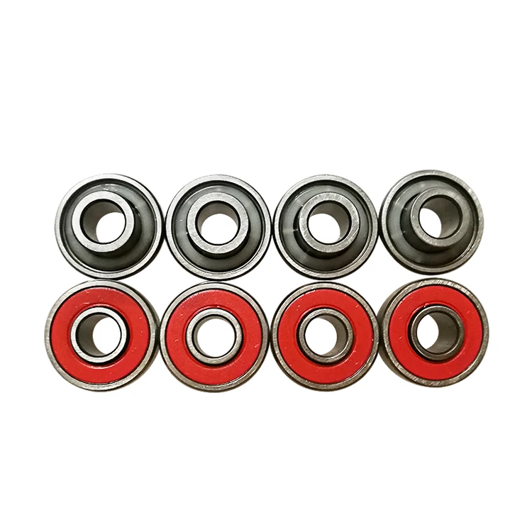Integral Shaft Ball Bearing With Spacer For Skateboard Longboard