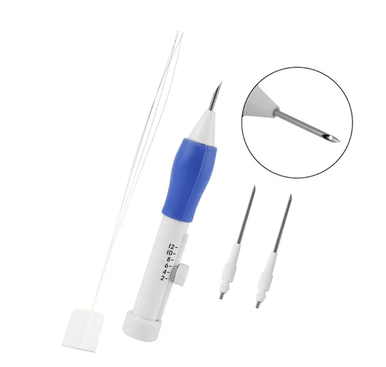 Punch Needle Set,Diy Wholesale Knitting Stitch Crochet Tool Embroidery