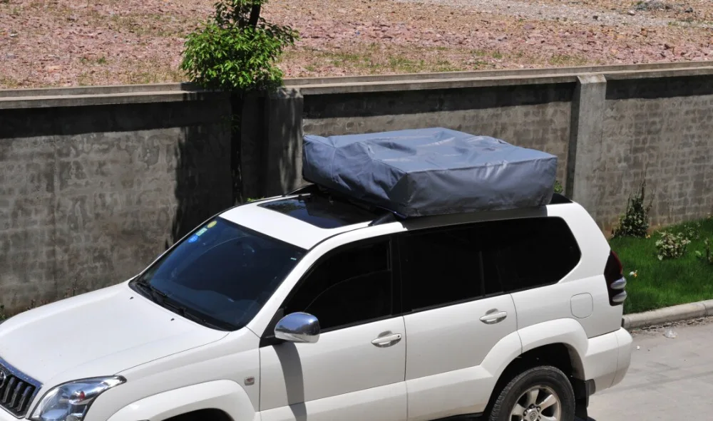 Hot Sales 260g Or 280g Canvas Diy Car Roof Top Tent With Ykk Zippers