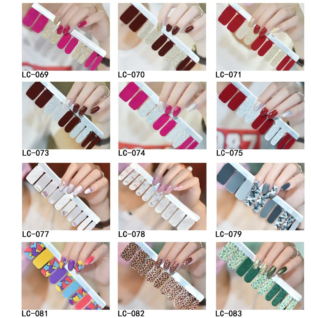 Hot Selling Polish Strips Jamberry Nail Wrap Kids Nail Accessories