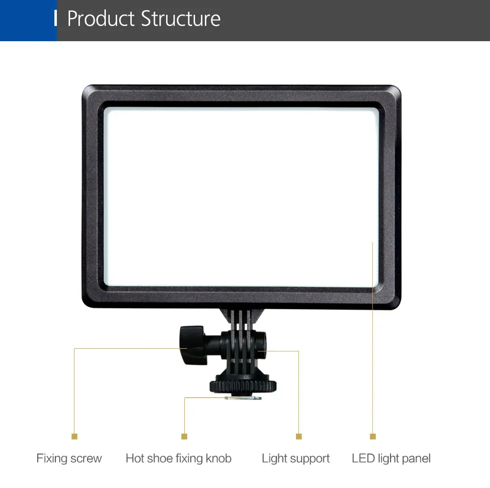 NanGuang Luxpad23 LED pad light bi color 3200K to 5600K camera LED light soft LED video light 2.4G remote control