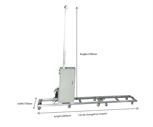 Industrial Large Format Vertical Textile Inkjet Ink UV wall Printer for Background Wall
