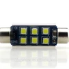 High-end light for European American market c5w led canbus 36MM 3030 6SMD 12V-24V car roof light 3030 6led led canbus error free