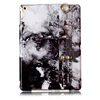 For iPad 9.7 2018 Wrist strap IMD marble case cover, Tablet Soft tpu case for iPad 9.7 inch 2017