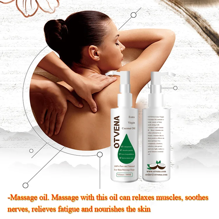 100 Pure Natural Organic Extra Virgin Coconut Oil For Massage Skin