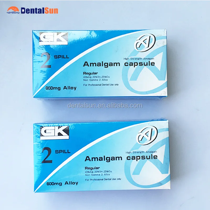 Gk Nanofil Dental Amalgam Capsules 2 Spills 600mg/high Strength Amalgam