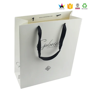 Custom High-end Paper Bags With Your Own Logo - Buy Paper Bags With ...