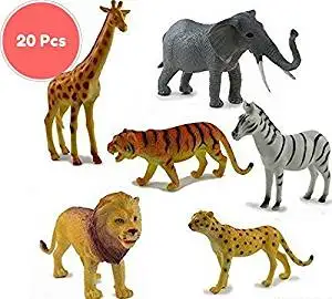 large plastic safari animals