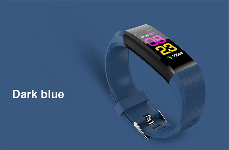 HOT Sale 115plus smartwatch Heart Rate Monitor Pedometer Fitness Tracker watch band smart bracelet 115plus