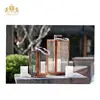 Brass candle holder Copper stainless steel lantern with rope handle for wedding decoration