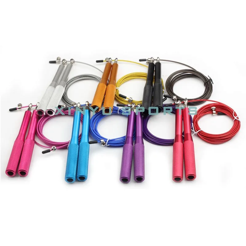 3m Adjustable High Speed Aluminum Handles Jump Ropes With Bearing And