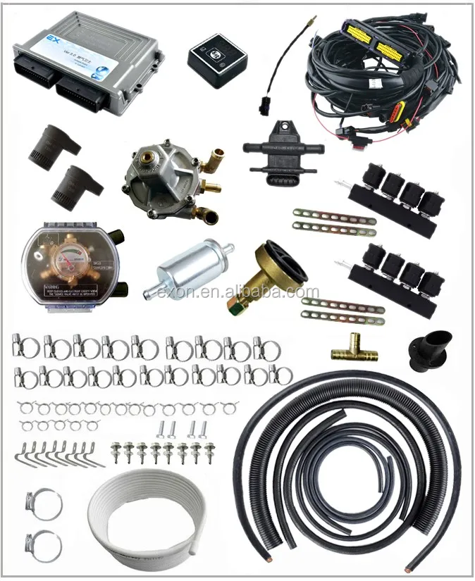 Lpg Sequential Injection System Conversion Kit (6cyl. ) V5.0 Power Up