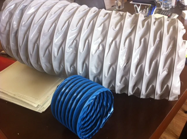 PVC FLEXIBLE CONDUCTO encerado, encerado del vinilo por un conducto