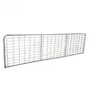 Sample Heavy Duty Horse Stable Steel Corral Panels Fence Galvanized 5/6 Rails Stockyard Cattle Livestock Panels And Farm Gate