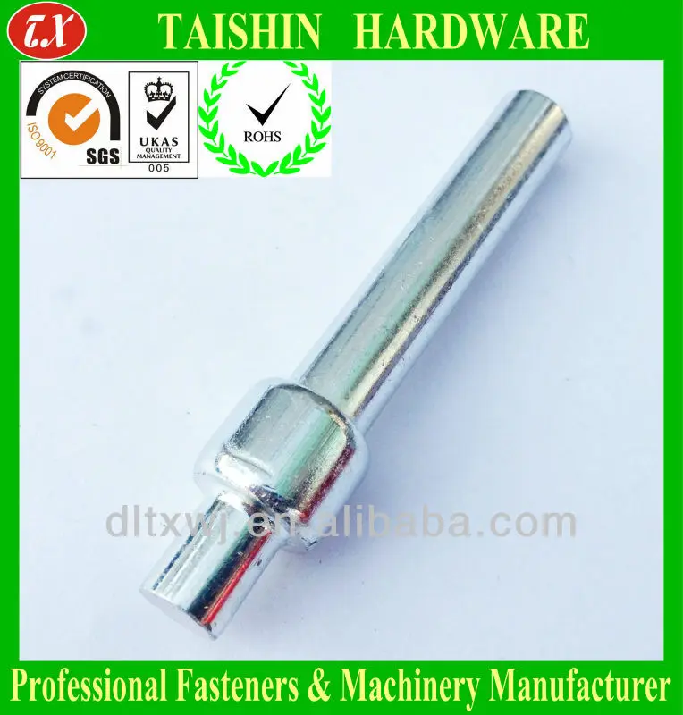 Special Steel Threaded Cotter Pins Bolts With Round Thread Hole And