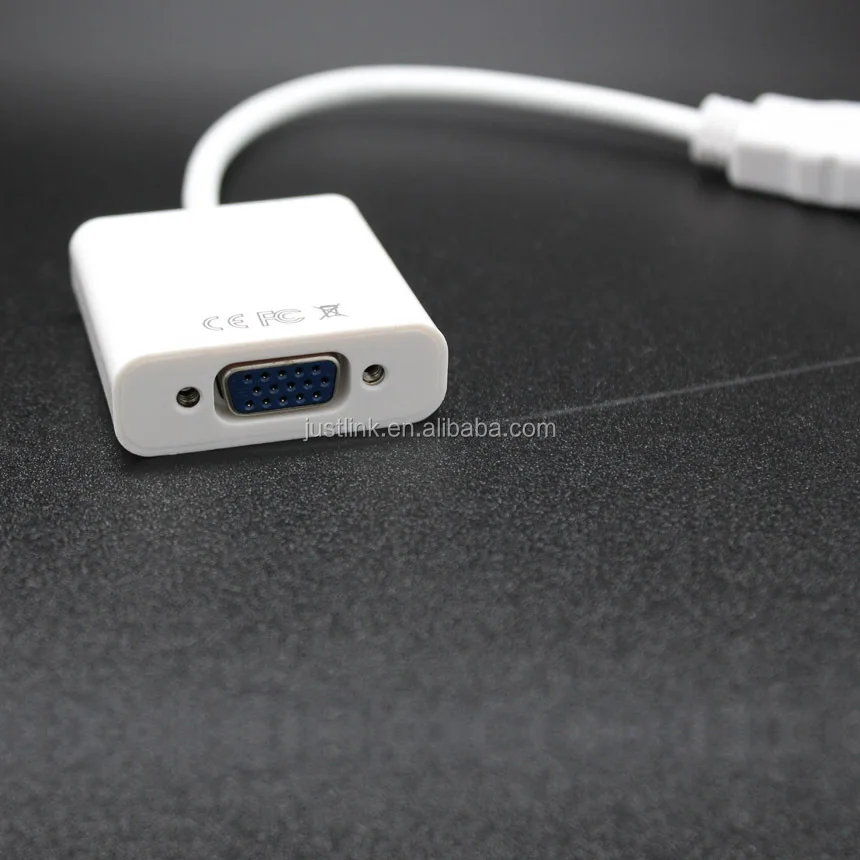 Hdmi To Vga Adapter Cable Male To Famale Converter For Ps4 1080p