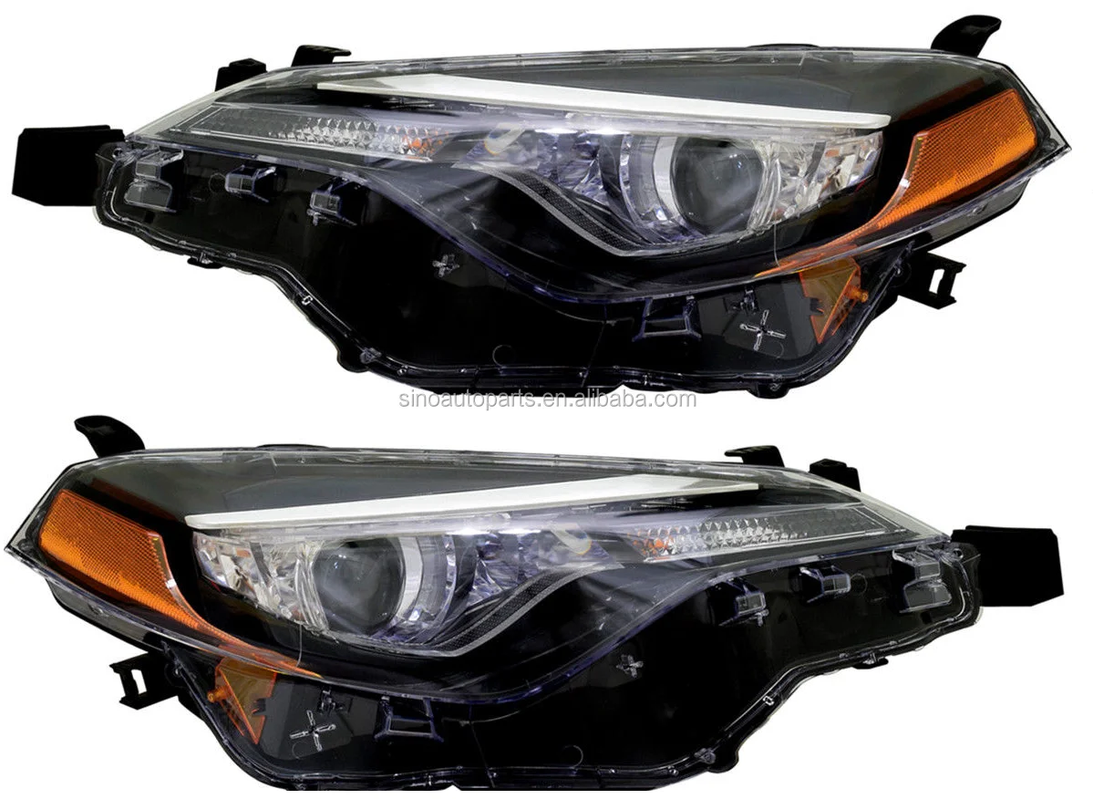 Source FOR TOYOTA COROLLA LE 2017 USA TYPE HEAD LAMP 8115002M70