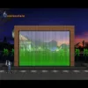 Digital water curtain, aqua water curtain, indoor cascade