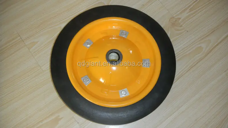 13inch wheelbarrow solid rubber wheel for PROMOTION