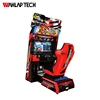 Easy operation simulator arcade racing car video game machine