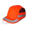 Custom industrial head protection plastic helmet shell insert ce en812 safety hard hat bump cap with led light