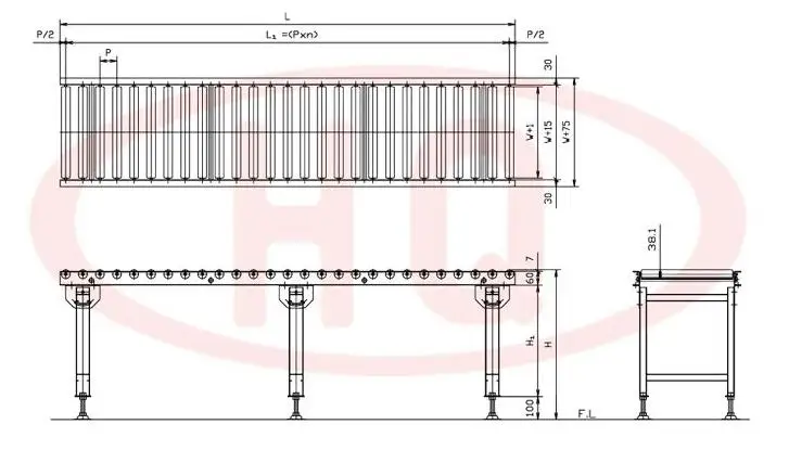 Manual roller conveyor graviy roller table conveyor steel roller rack conveyor