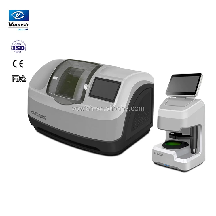 Automatic Patternless Lens Edger Optical Equipment Ale1200+st1200