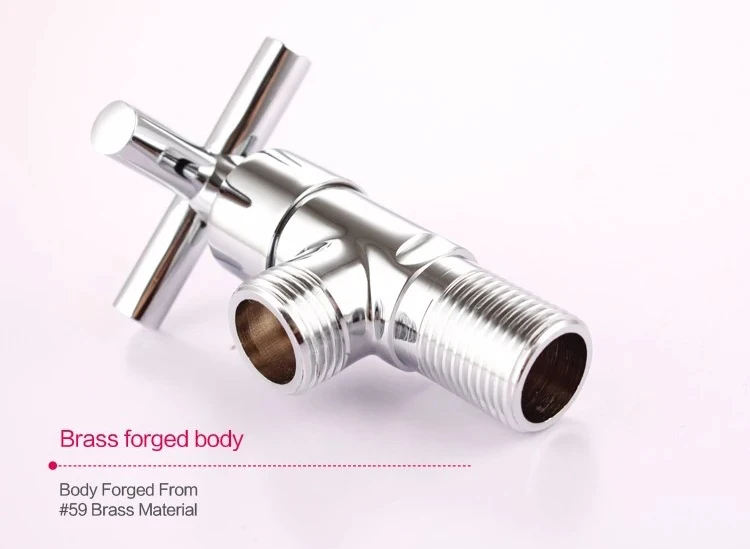Chrome Plated Industrial Water Tap Kitchen Brass Angle Valve Buy