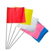 Cheap Multi Color Outdoor Use Durable Custom Marking Flags For Advertising Sports Event