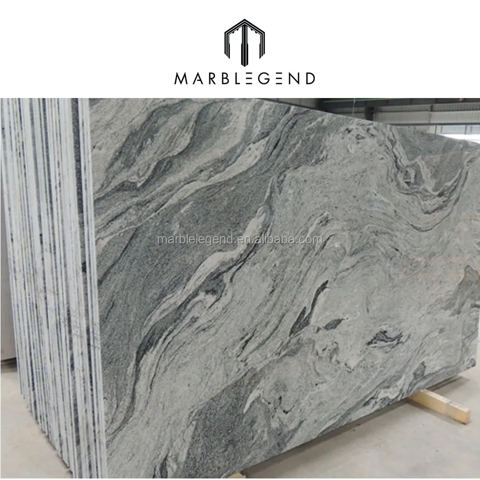 Countertop Used Customized White Color 20mm Thick Granite Polished