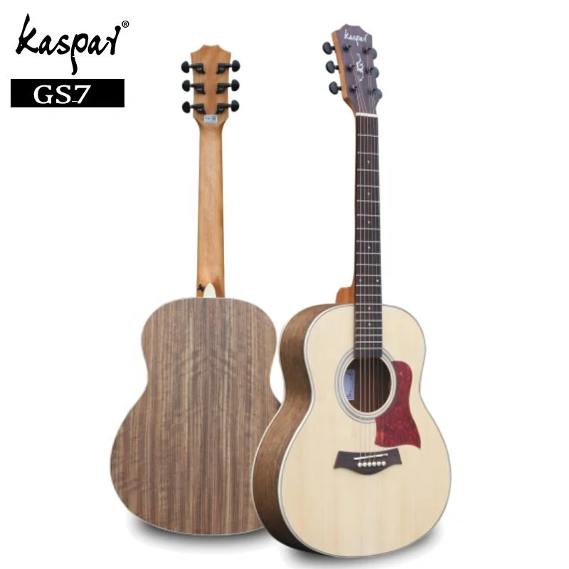 
Kaspar Guitar Factory OEM Custom Stika Spruce Cheapest Acoustic Guitars 37 inch All Solid Classical Guitar 