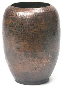 Oval Hammered Copper Vase Nepal Buy Copper Vase Product On