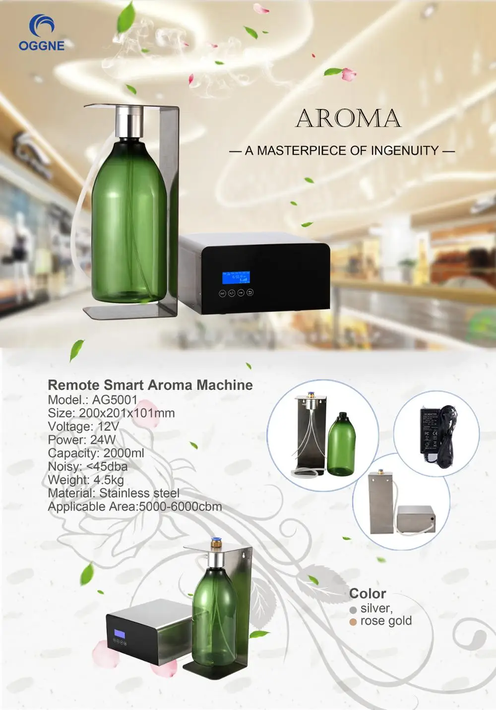 Top sell oil diffuser popular essential scent aromatic diffuser