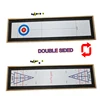2-in-1 2-Player 45in Shuffleboard and Curling game Tabletop Board Game Set w/ 8 Rollers