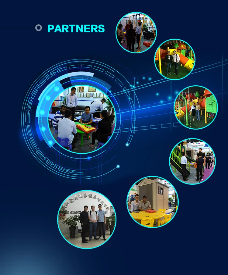 KINPLAY brand custom large multifunction children playground equipment outdoor plastic slide