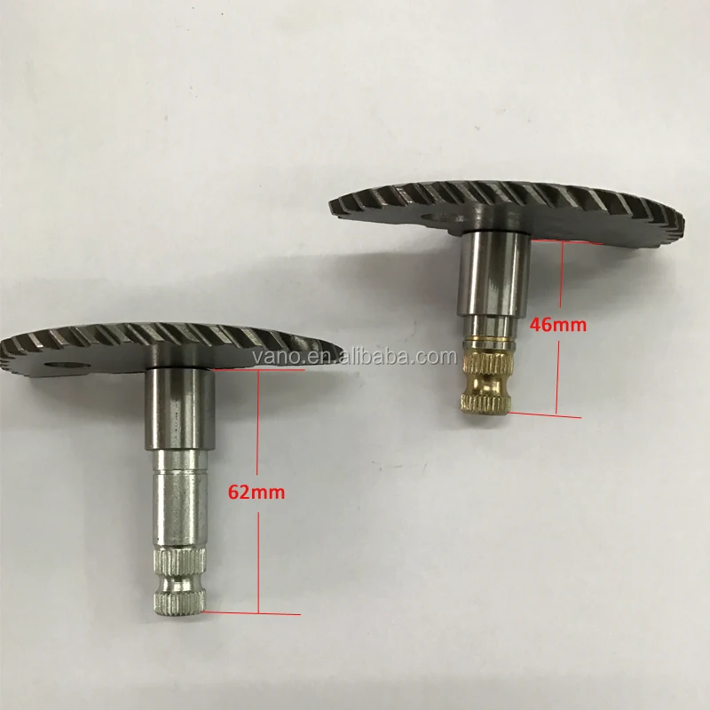 Cheap parts motorcycle kick start shaft gear gy6 50cc fmb139