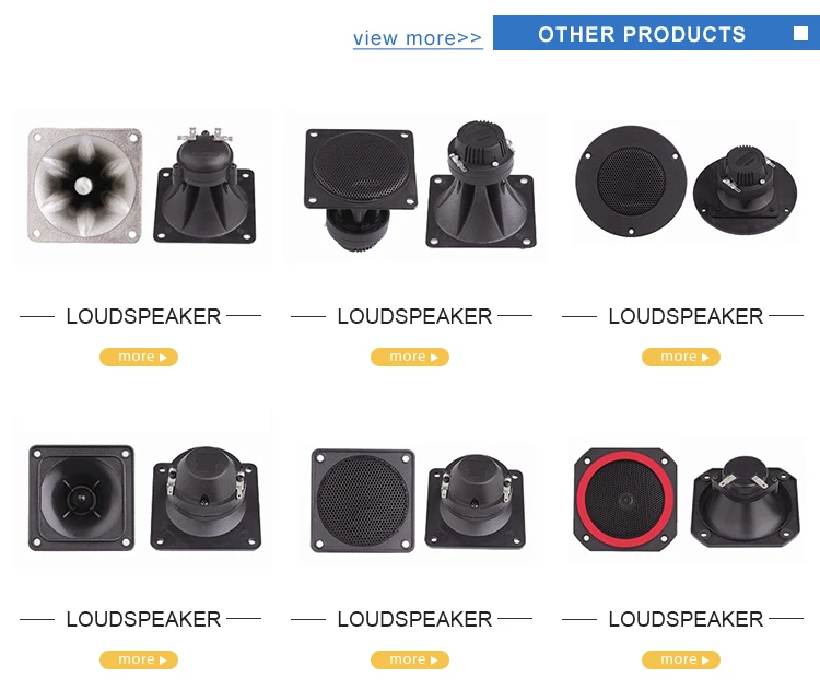 8ohm 20w Tweeter High Performance factory price - ANKUX.COM