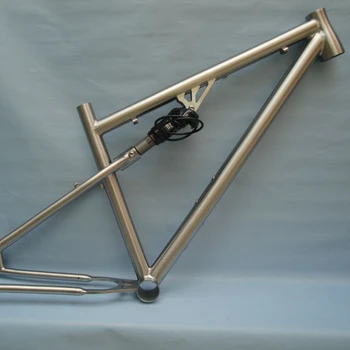 bike frame with suspension