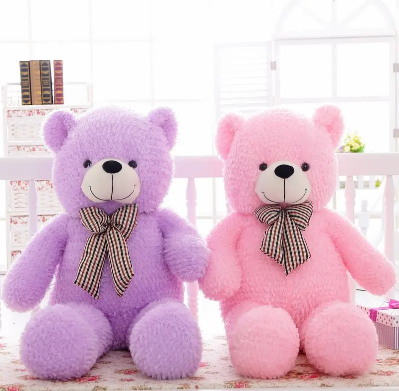 small purple teddy bear