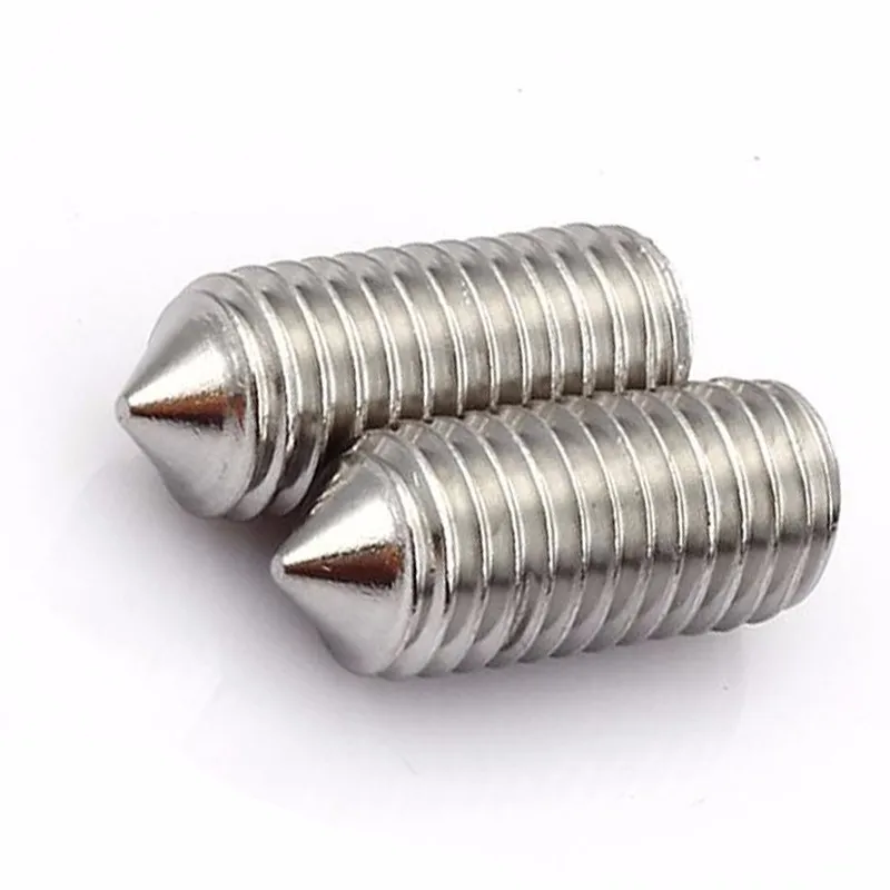 M20 M24 Metric A470 A480 Stainless Steel Hex Socket Cone Point Set