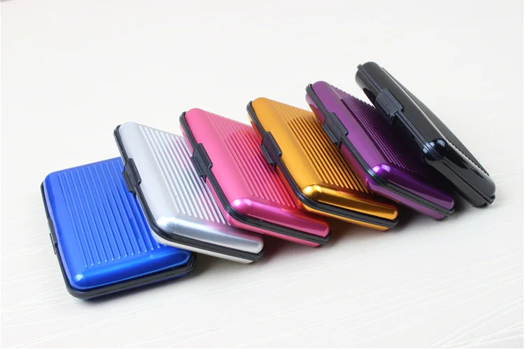 Rfid Credit Card Protector Aluminium Wallet - Buy Rfid Credit Card ...