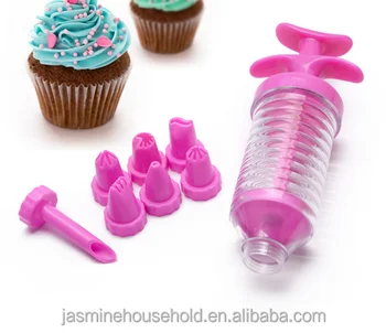 High Quality Set Of 9 Icing Tips For Baking Supplies Plastic Cake