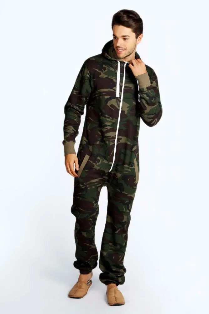 men's camouflage jumpsuit