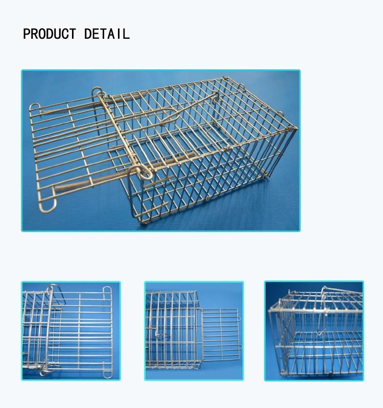 Cage De Survie Pour Petits Animaux 1 Piece Minnie Lapin Oiseau Chat Piege Pour La Chasse Buy Rat Piege Cage Acier Inoxydable Souris Piege Cage Martre Cage Piege Product On Alibaba Com