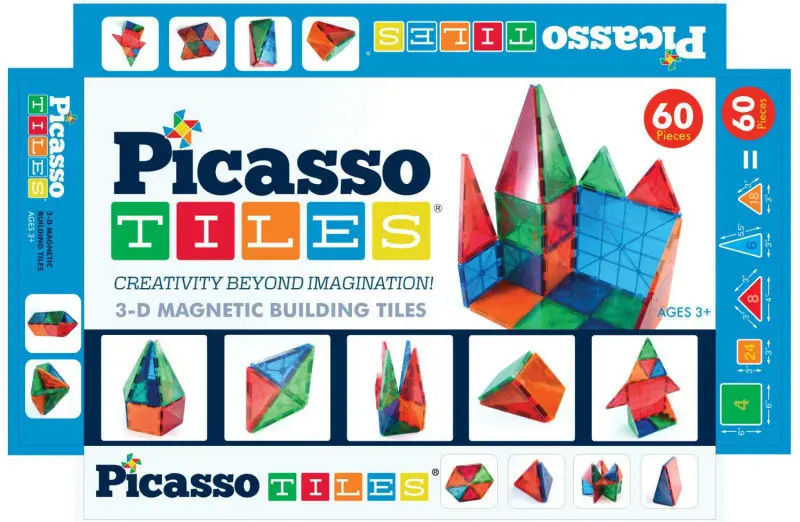 Picassotiles 60 Piece Set Magnet 