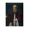 Jacopo Tintoretto Giclee Canvas Print Paintings Poster Reproduction Fine Art Wall Decor(Portrait of the procurator)
