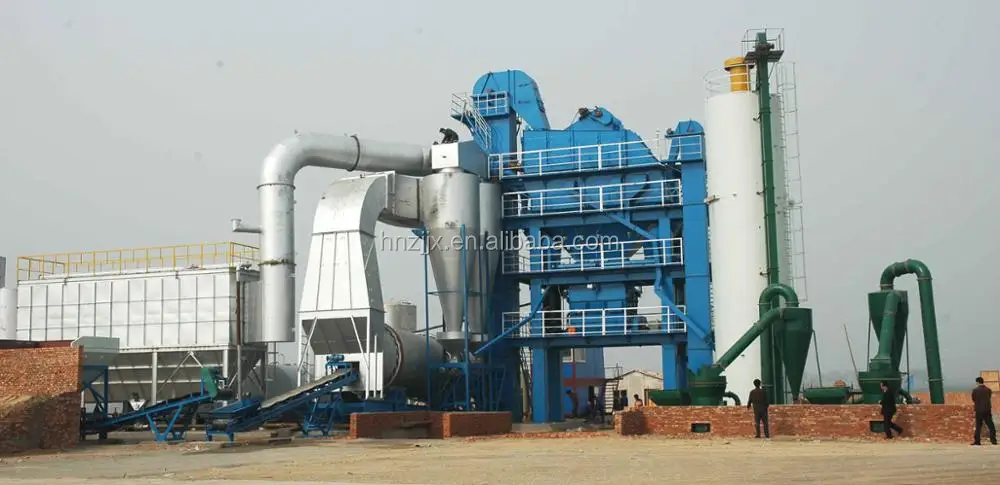 LB1500 120t/h bitumen hot mix batching plant, asphalt mix machinery
