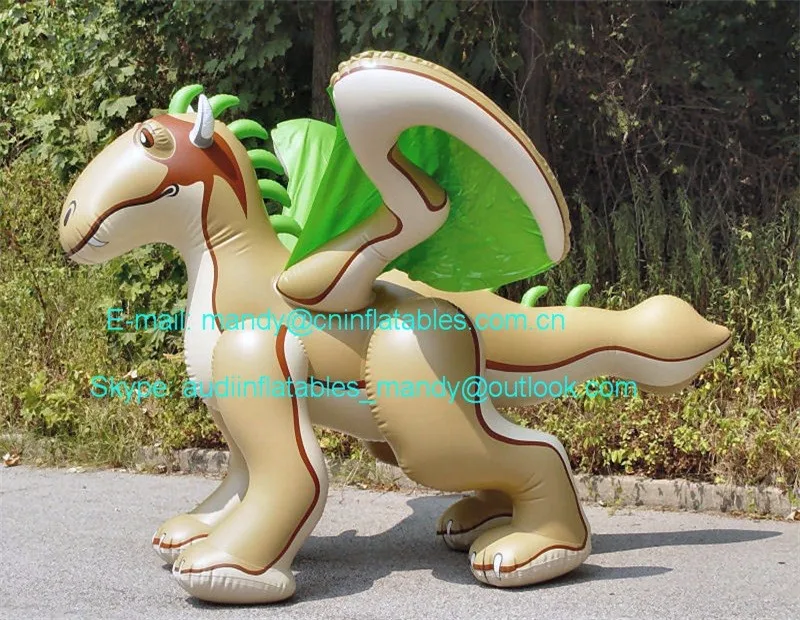 large inflatable dragon